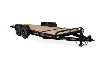 Gravity Tilt Equipment Trailer